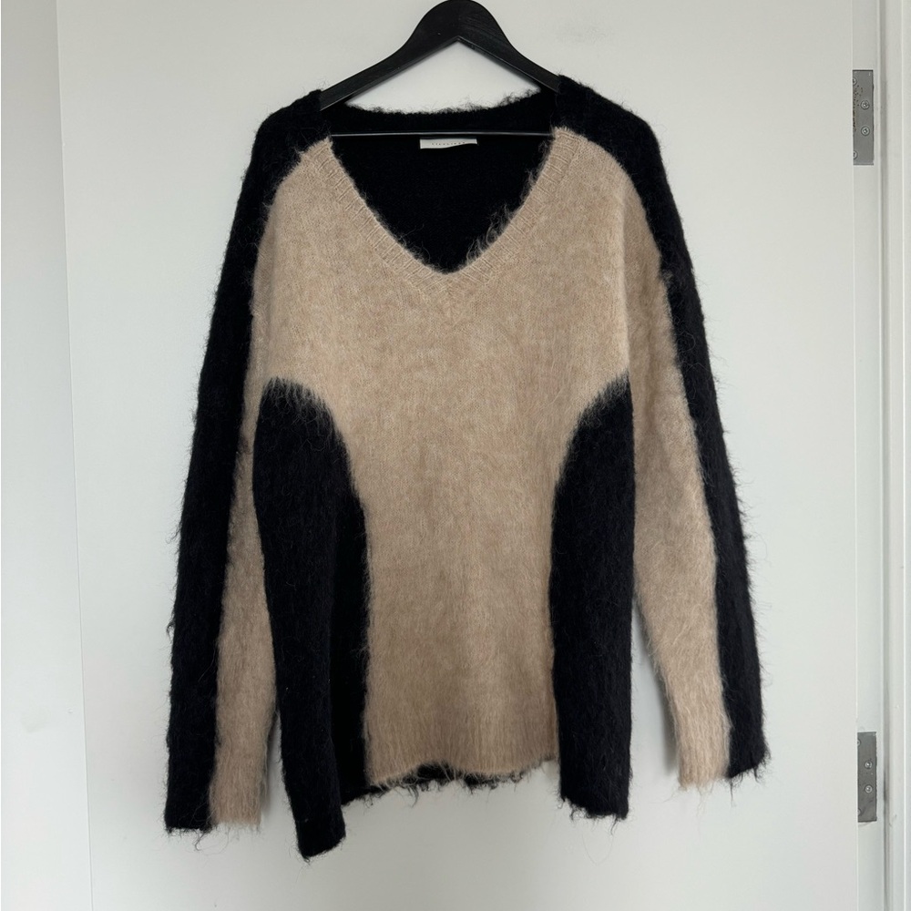 Lilylikes Oversized Colorblock Fuzzy Sweater - image 4
